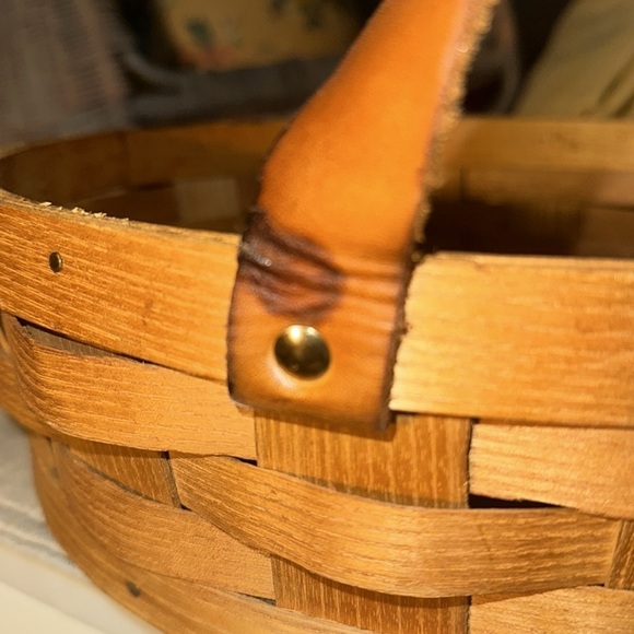 Peterboro Basket Company Since 1854 Made in the USA High Edged Tray - Picture 5 of 6